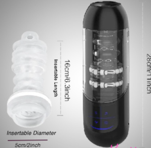 Joy Thrusting + Vibrating Masturbation Cup