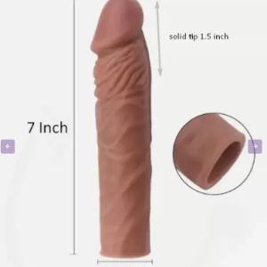 Male Penis Girth Enhancer Reusable Sleeve