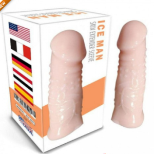 Real Flesh Penis Sleeve Extension-Iceman