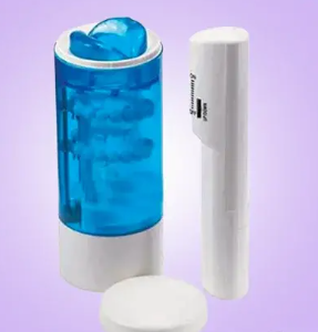 Sweet Blue Lips Automatic Oral Sex Masturbator For Men