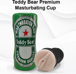 Teddy Bear Premium Masturbator Cup